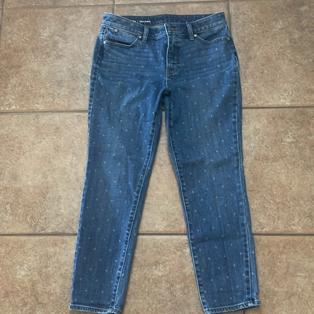 Talbots Blue Skinny Jeans Modern Fit - Picture 3 of 7
